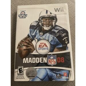 Madden NFL 08 (Nintendo Wii, 2007)